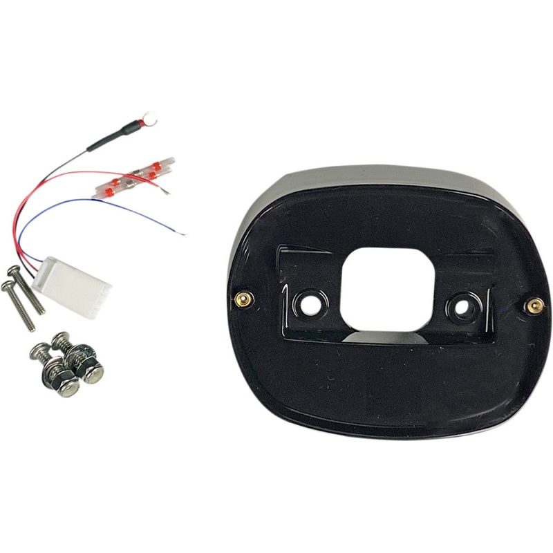 Custom Dynamics Taillight Baseplate – Black TL-BASE99-B