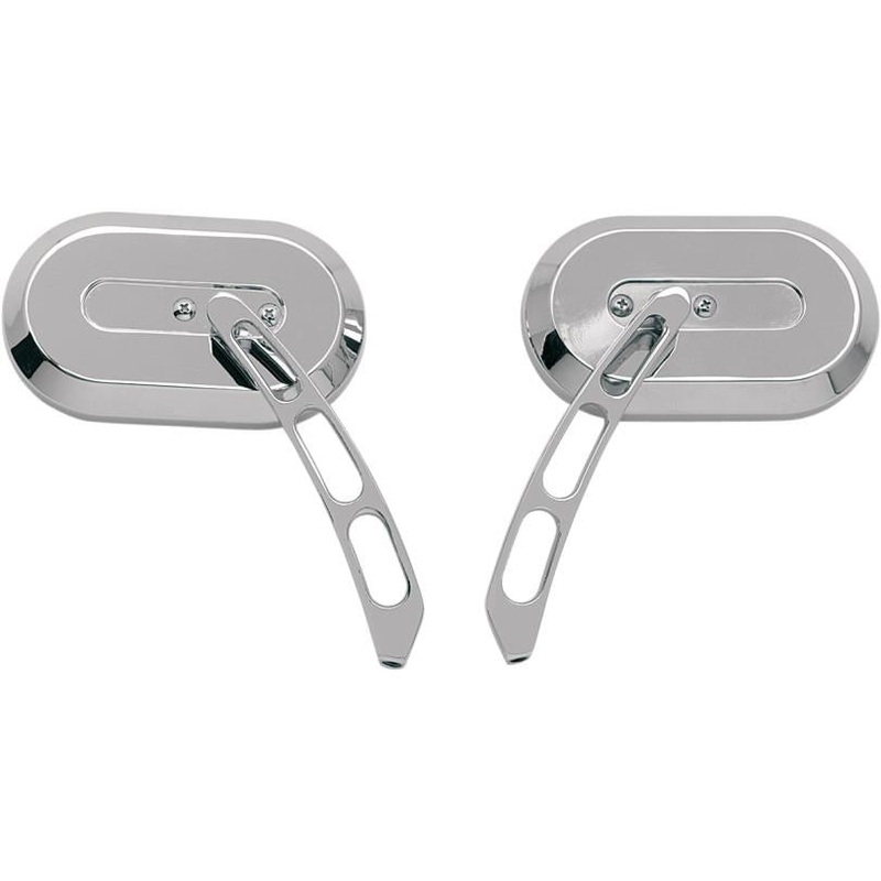 Drag Specialties Large Oval Mirrors – Right 60-6232RBL1