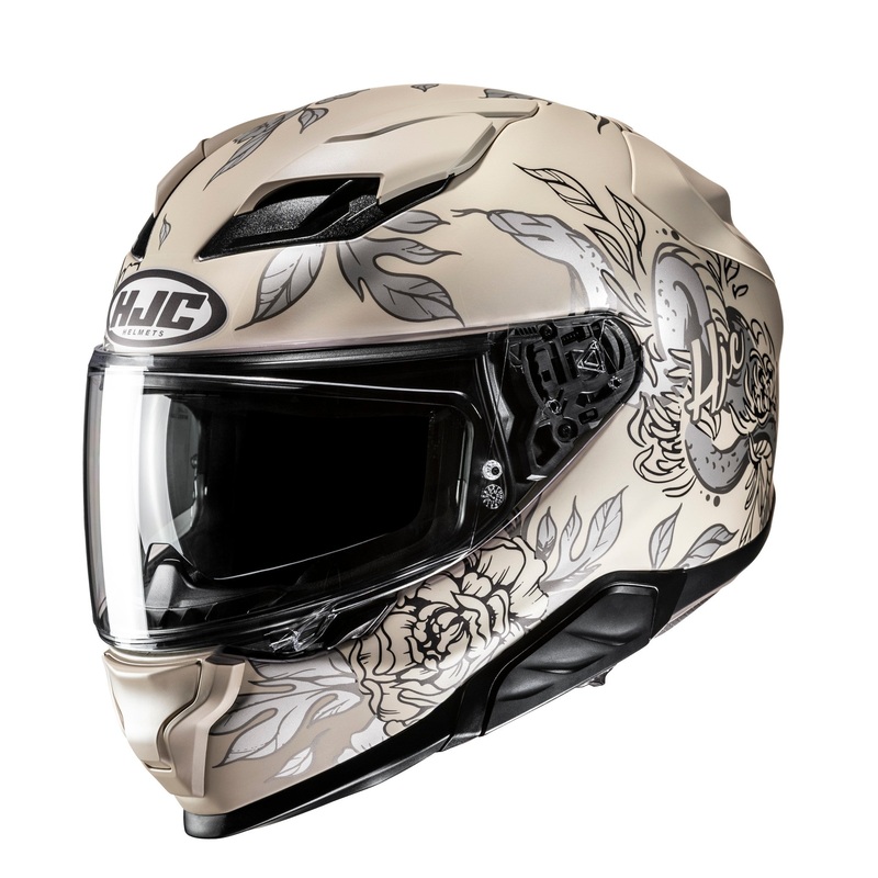 HJC F71 ELIZ HELMET – MC9SF XS