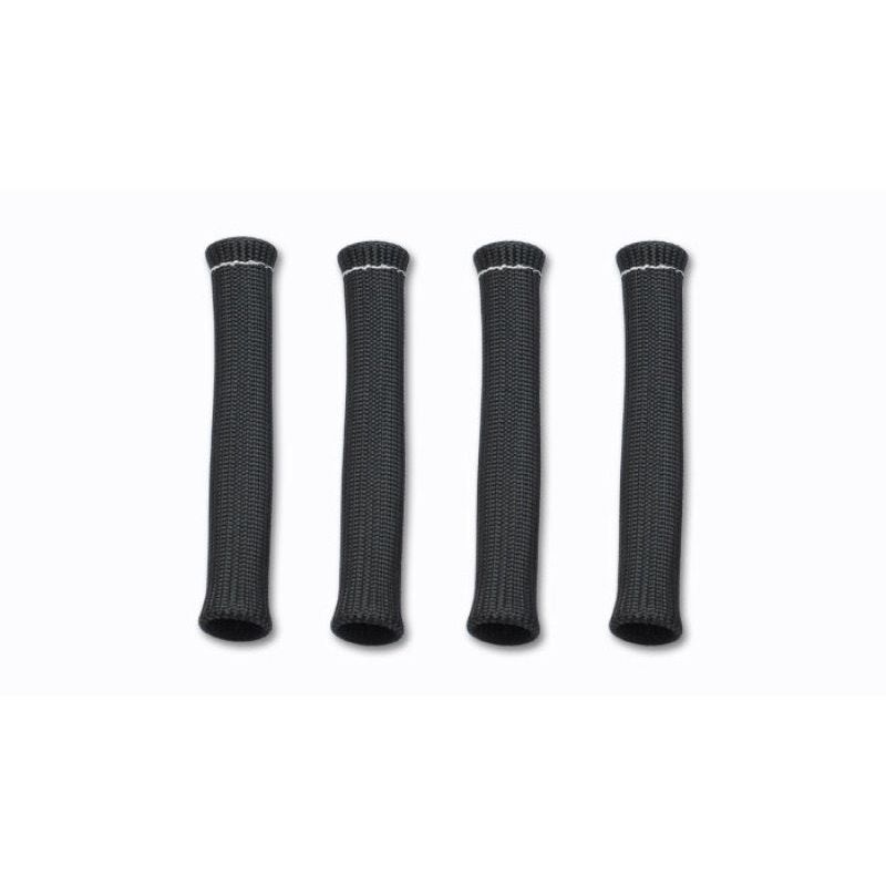 Vibrant 3/4in Dia Spark Plug Boot Insulator (4/Pack) Black color