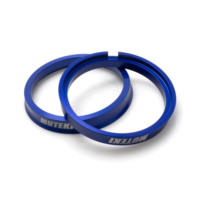 Wheel Mate Muteki Tesla Hub Ring Set 73mm x 64mm – 2 Piece Blue