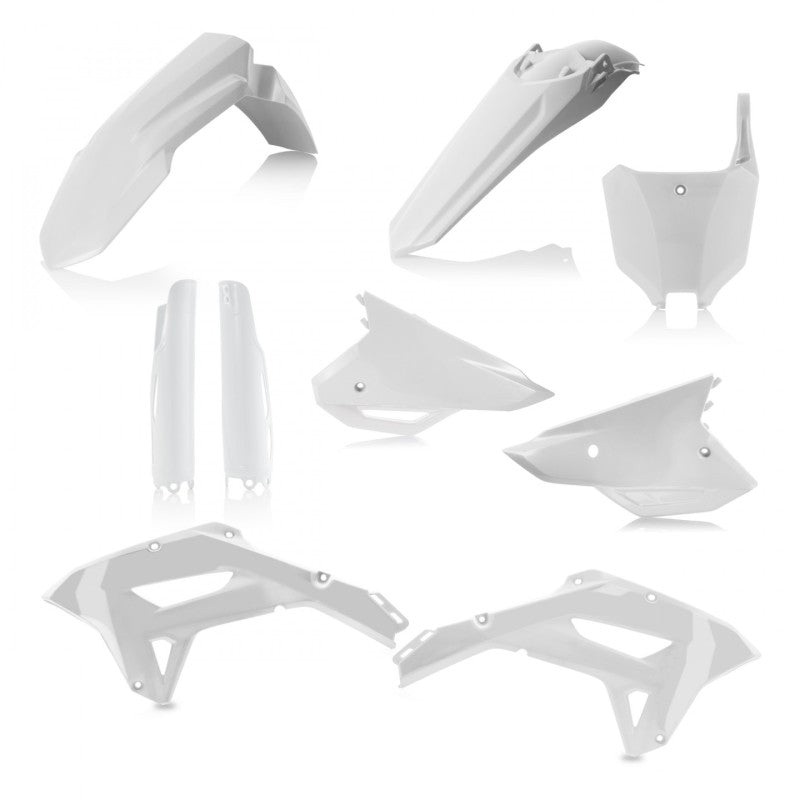 Acerbis 21-23 Honda CRF250RX/ CRF450RX/ CRF450R-S Full Plastic Kit – White