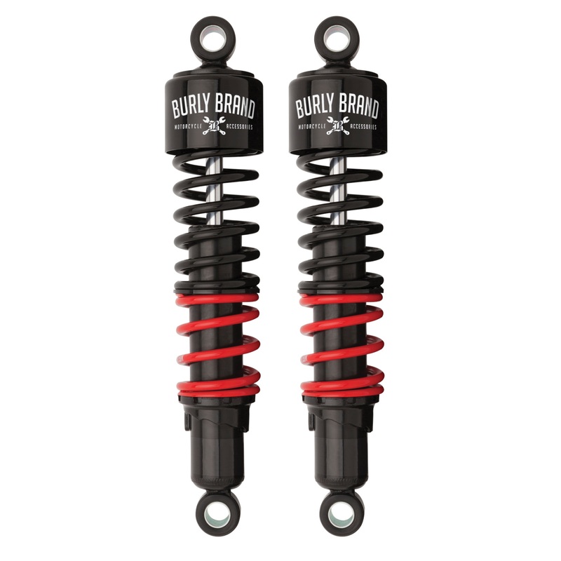 Burly Brand Stiletto Shocks 15.0in – Black