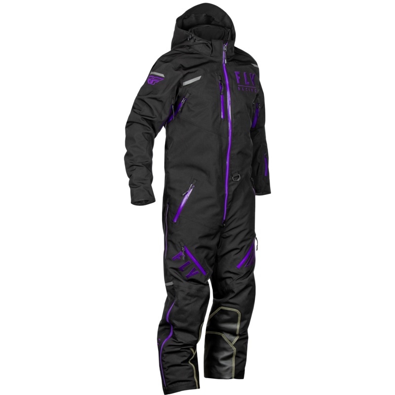 Fly Racing 470-4362M Cobalt Shell Sb Monosuit Black/Purple Md