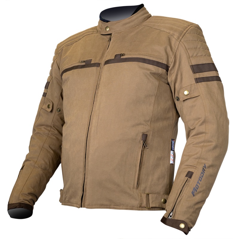 MOTO DRY CLUBMAN EVO JACKET – VINTAGE BROWN S