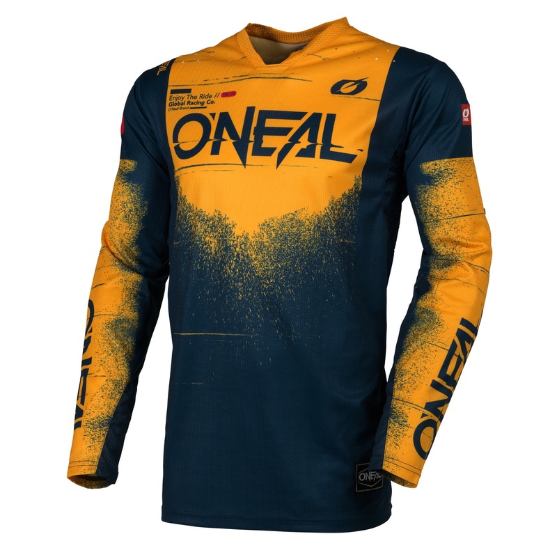 ONEAL 2026 HARDWEAR SWIPE JERSEY – NAVY BLUE/ORANGE S