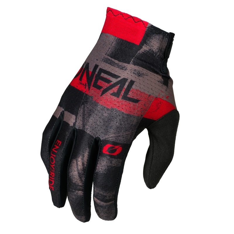 ONEAL MATRIX ROLLER GLOVES – GREY/RED S
