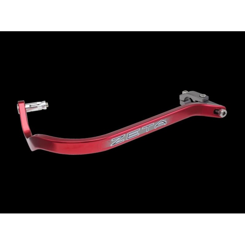 ZETA Armor Handguard Bend for 1 1/8in. Bars – Red ZE72-0104