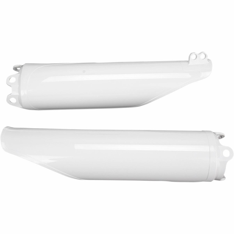 Acerbis Lower Fork Covers – White 2113710002