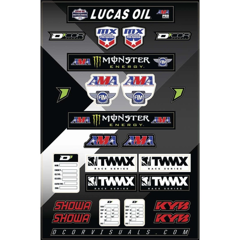 DCOR Kids Decal Sheet – Factory Sticker 40-90-116