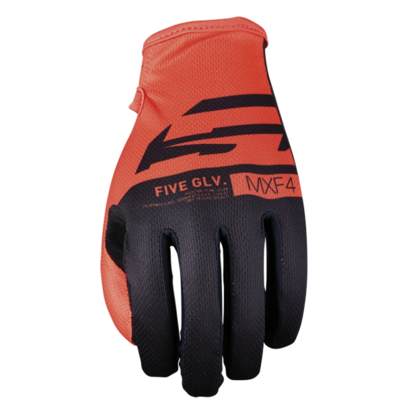 FIVE MXF 4 GLOVES – CORE FLURO ORANGE S
