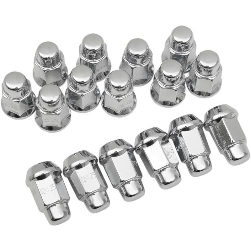 ITP Lug Nuts – 12mm x 1.25, 60 deg. Tapered, 17mm Head ALUG19BX
