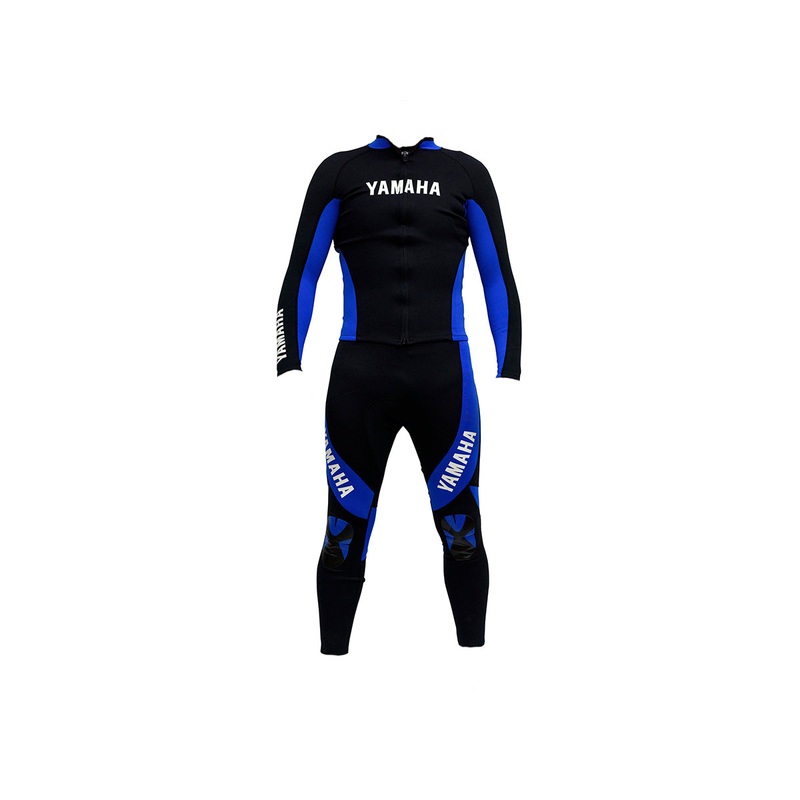 Long-John Wetsuit with Jacket – Blue