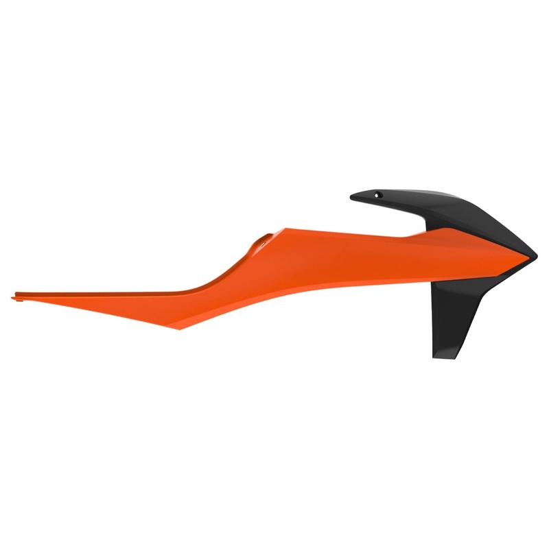 Polisport Radiator Shroud – Orange/Black 8422100028